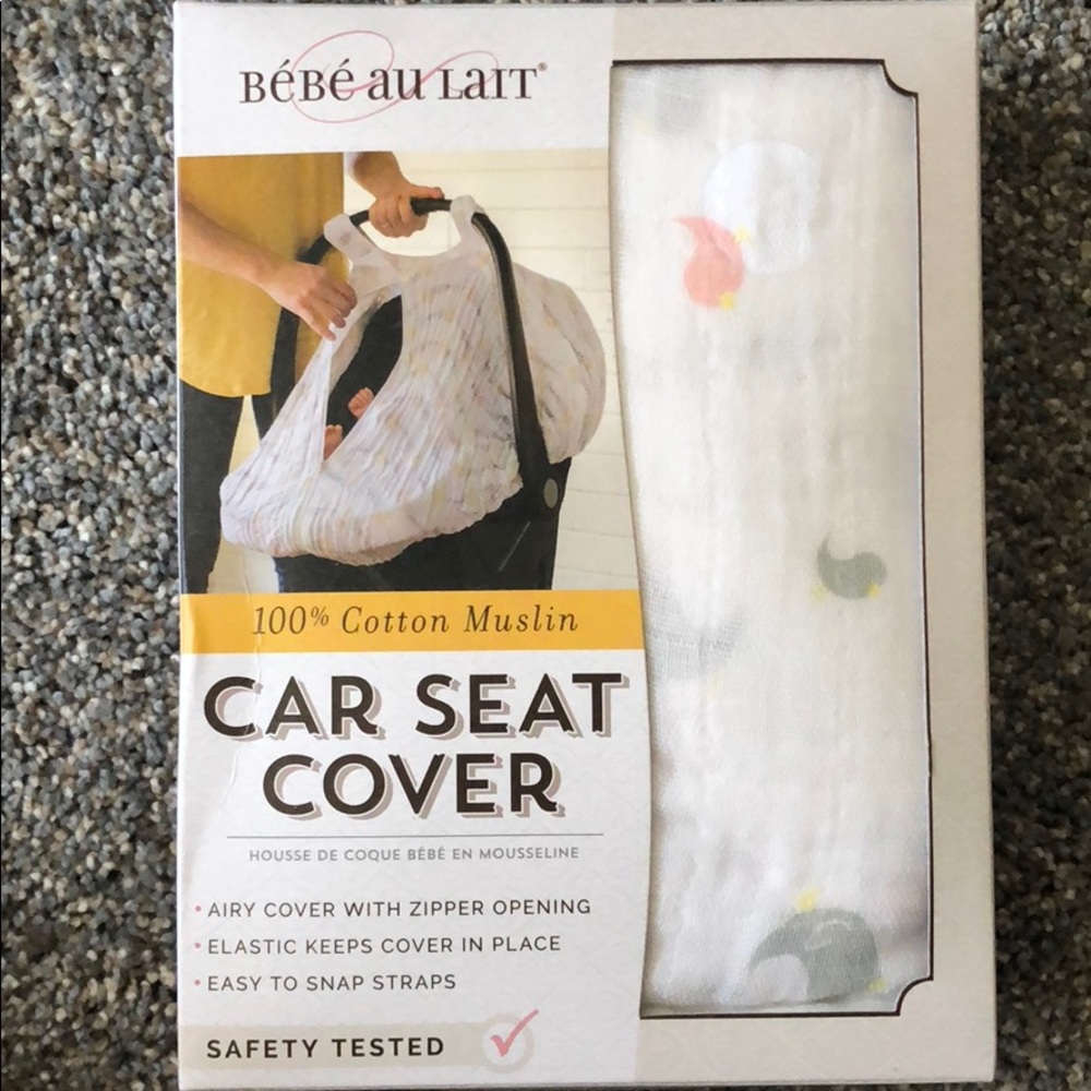 Bebe Au Lait car seat cover